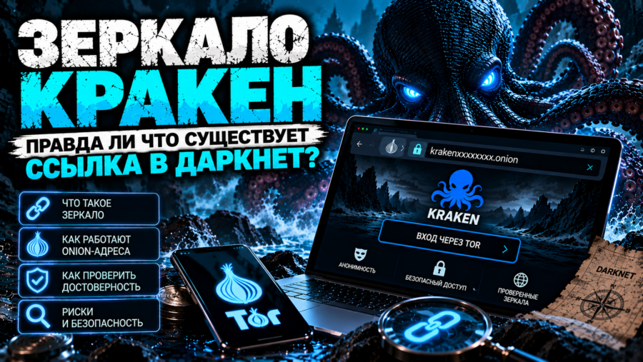 Зеркало Кракен — обзор ссылок в даркнете и проверка безопасности интернет-адресов